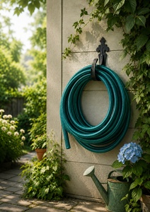 Tuyau d'arrosage de jardin en PVC renforcé tressé en polyester, flexible, pour l'irrigation du jardin - Product Image 4