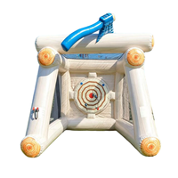 Jeu de lancer de hache gonflable, cible de lancer gonflable d'extérieur pour événements festifs