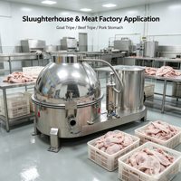 Machine de nettoyage automatique de tripes de bœuf et de mouton HL-XD800 5,5 kW 380 V – Laveuse d'omasum