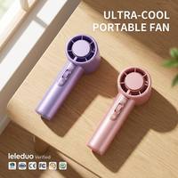 Ventilateur USB portable OEM/ODM à moteur sans balais, affichage numérique, batterie 4000 mAh, commande par bouton, haute vitesse, usage domestique, faible MOQ