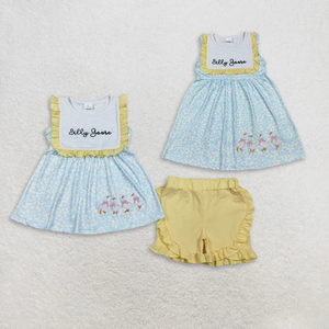 เสื้อผ้าเด็กผู้หญิง china-wholesale-clothing ชุดเสื้อผ้าเด็กพิมพ์ลายแอปเปิ้ลเพนซิลสำหรับกลับไปโรงเรียน เสื้อ กางเกงขาสั้น ชุดเสื้อผ้าสำหรับเด็กผู้หญิง - Product Image 6