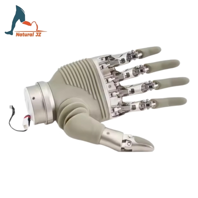 Intelligent Bionic Hand Hand With Its Realistic Tactile Sensation and Flexible Operation Forearm Cosmetic Prosthetic Arm