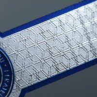 Autocollants adhésifs imperméables personnalisés de haute qualité avec logo, bandes pour cigares en papier avec dorure, feuille d'or, texture gaufrée