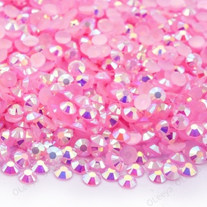 Lot en gros de strass en résine à dos plat, non thermocollants, de 2 mm à 6 mm, pour la décoration des ongles, des téléphones et des bijoux - Product Image 4