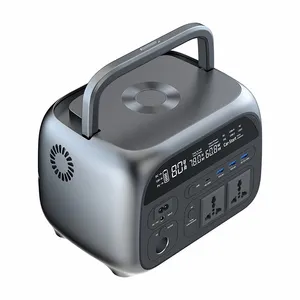 SUKFLOW 2024 Style chaud AP300 centrale électrique Portable batterie externe de secours batterie Lifepo4 de haute qualité 110V/220V 500W