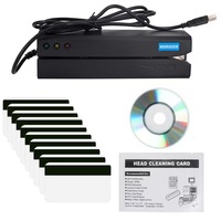 Fabricant en gros bande magnétique rfid IC lecteur de carte à puce écrivain pour machines de jeux d'arcade lecteur de carte magnétique et écrivain