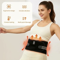 Ceinture de massage à traction lombaire avec chauffage électrique et vibrations pour le soulagement de la douleur et la rééducation