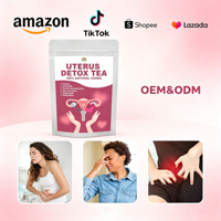 OEM/ODM Thé biologique aromatisé pour le bien-être féminin, soin détoxifiant de l'utérus, maintient l'équilibre du pH de l'utérus