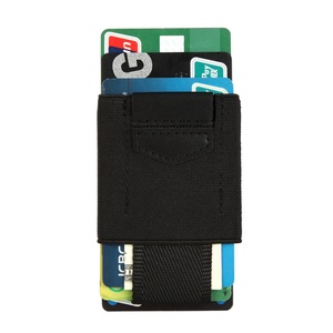Porte-cartes fin personnalisé Boshiho avec logo, porte-cartes élastique, facile à transporter - Product Image 2