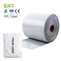 Logo personnalisé imprimé pré-imprimé  Sacs en rouleau ouverts en polyéthylène LDPE compatibles Autobag pour emballage complet  Équipement d'emballage automatique