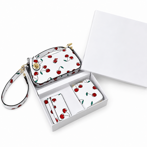 Bolso Bandolera de Lujo con Cartera y Tarjetero, Juego de 3 Piezas, Bolso de Mano para Mujer, Caja de Regalo, Diseño Inspirado en Diseñadores - Product Image 1