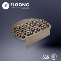 Plateau à bulles Eloong SS304 316L, composants internes de colonne de distillation sur mesure, certifié ISO9001, efficacité de 99 % pour la séparation chimique