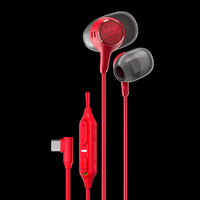 Earbuds Gaming HyperX Cloud III, Headphone In-Ear Berkabel dengan Antarmuka Ganda untuk Mobile, PC, dan Konsol (Suplai Grosir)