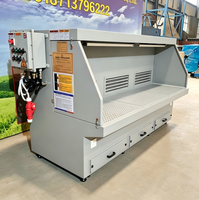 Banc de travail industriel pour le meulage et le polissage avec collecteur de poussière, poste de travail à filtre à cartouche haute efficacité pour la collecte des poussières