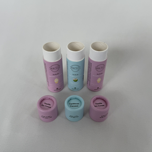 ลิปบาล์มแบบเกลียว10ก. บรรจุภัณฑ์แบบกำหนดเองหลอดกระดาษทำด้วยมือรีไซเคิลได้เป็นมิตรกับสิ่งแวดล้อม - Product Image 5
