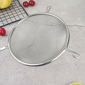 304 acier inoxydable à manche court deux oreilles passoire cuisine métal filet à frire <span class=keywords><strong>hôtel</strong></span> ligne vidange passoire pour Hot Pot soja passoire - Product Image 3