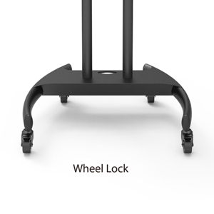 For LCD Modern Metal Height Adjustable 600x400mm 32"-70" 100kg/220lbs <b>TV</b> Cart Rolling <b>Stand</b> <b>Tv</b> <b>Stand</b> Modern - Product Image 2