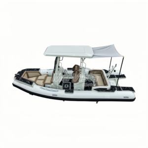 <span class=keywords><strong>Bateau</strong></span> <span class=keywords><strong>de</strong></span> pêche en aluminium économique et fiable <span class=keywords><strong>de</strong></span> 580 cm avec tissu PVC robuste et toit extensible pratique - Product Image 6