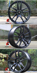 Rines de Aleación de 19 Pulgadas para Automóviles de Pasajeros, Diseño de 5 Radios Dobles, Ligeros, de Alto Rendimiento, Acabado Negro <span class=keywords><strong>Freedom</strong></span> - Product Image 3