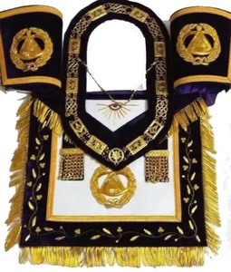 Tissu de manchettes de gantelets brodés à la main avec des perles et des badges à coudre avec des décorations magnétiques - Product Image 3