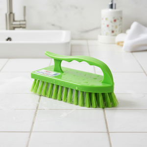 Ergonomic Handle <b>Scrub</b> Cleaning <b>Brush</b> Durable Plastic for Kitchen & Bathroom Sink Floor Tiles - Product Image 3