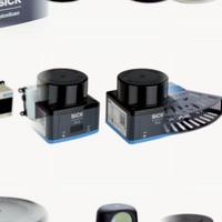 TIM551-2050001 1060445 Sensor LiDAR 2D Laser Inframerah Kelas 1 AGV Penghindaran Rintangan Sensitivitas Tinggi Pengukuran Radar Akurat