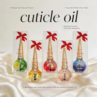 Huile nourrissante pour cuticules aux fleurs séchées, soin réparateur des ongles abîmés, traitement des cuticules, huile pour les ongles