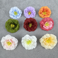 Direktvertrieb Seiden-Lorbeerblüten Künstliche Blumenköpfe für Thanksgiving & Ostern Blumenwand-Dekoration QYYN-813