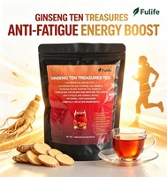 Usine source OEM de compléments énergétiques masculins, thé au ginseng, faible MOQ pour marque privée, ginseng pour hommes, racine de ginseng