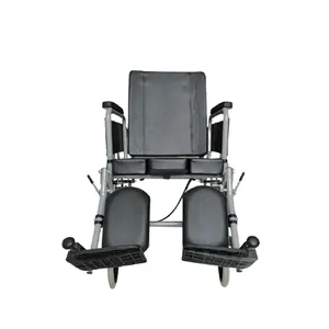 โครเมี่ยมเหล็กห้องน้ำเก้าอี้ Commode เก้าอี้รถเข็นที่มี ISO 13485ได้รับการอนุมัติ Commode เก้าอี้โรงพยาบาล