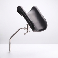 Repose-jambes pour table d'opération, grande taille 21x28cm, avec sangle non fixée pour position lithotomie
