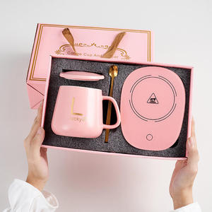 Y1 <span class=keywords><strong>USB</strong></span> powered Hot Bán Bộ Quà <span class=keywords><strong>T</strong></span>ặng 55 độ cà phê sữa gốm Mug với sưởi ấm Pad nhiệ<span class=keywords><strong>t</strong></span> độ không đổi Mug nóng - Product Image 5