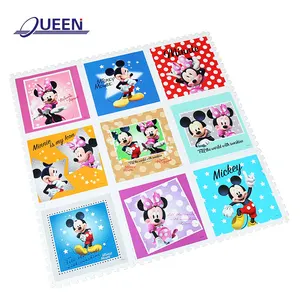 LINYIQUEEN baby play mat foam making Minnie baby gym activity play puzzle mat sample printed baby foam play mat