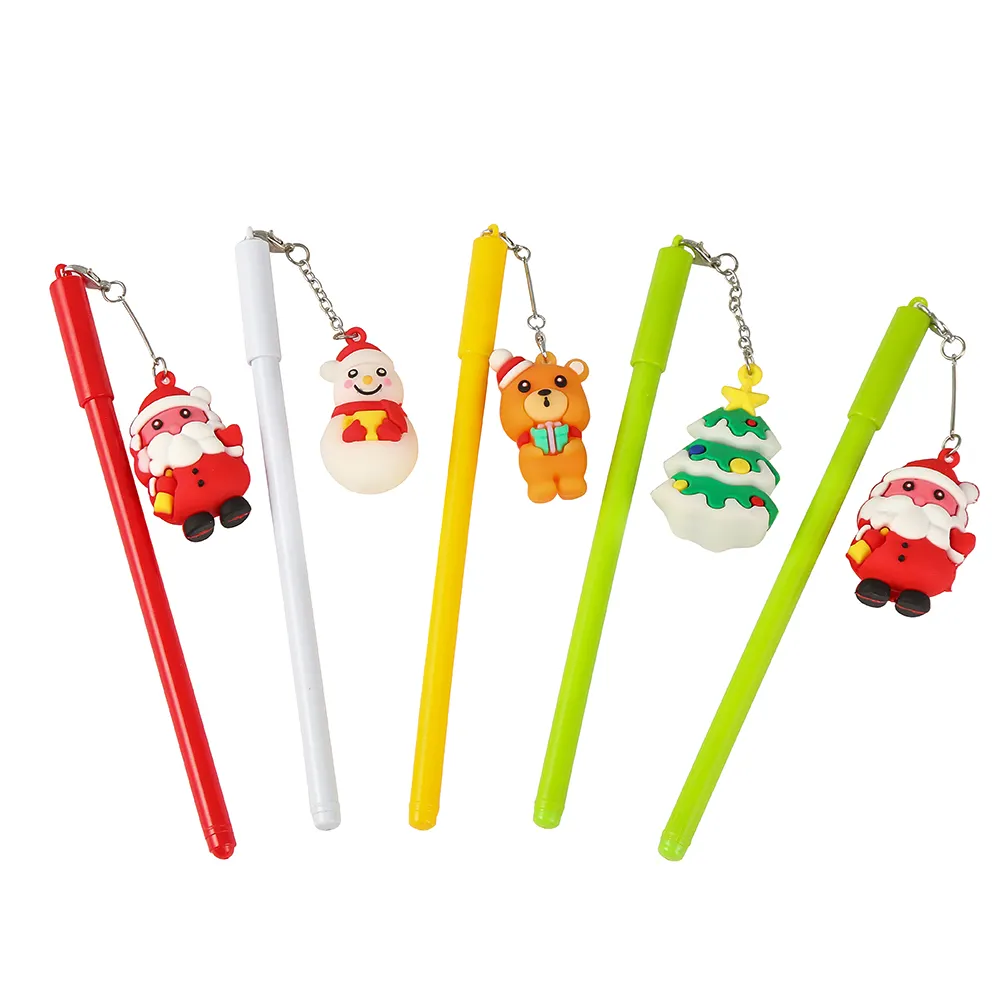 Hot Selling Schattige Uitwisbare Fancy Pen Nieuwigheid Kawaii Rubber Hanger Gel Pen