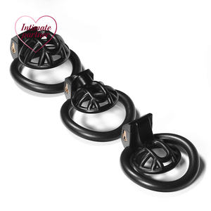 <span class=keywords><strong>Cage</strong></span> de <span class=keywords><strong>chasteté</strong></span> micro négative avec cathéter urétral S M, petite <span class=keywords><strong>cage</strong></span> à pénis avec anneaux de pénis de 4 tailles, jouets sexuels SM pour hommes gays - Product Image 4