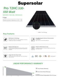 Sistema Solar de Bajo Costo de 550w de Fábrica China, Sistema Solar de 550 Vatios de Bajo Costo - Product Image 4
