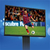 Affichage LED géant 3D à effet HD pour publicité extérieure P8/P10, haute luminosité pour l'éducation, les centres commerciaux, les magasins de détail