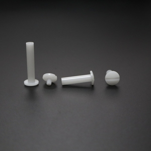 Tornillos Chicago M4 de POM, Postes de Encuadernación de Plástico, Sujetadores de Acetal Macho y Hembra, Sujetadores de Papelería, Tornillos para Encuadernación de Libros, Remaches de Cierre a Presión - Product Image 1