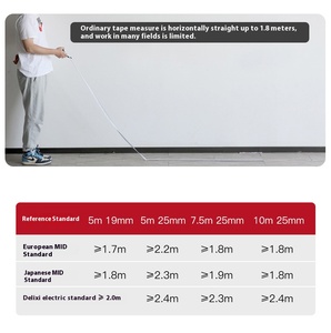 High-Precision 5-Meter Portable Steel <b>Tape</b> <b>Measure</b> Household Thickened Wear-Resistant and Anti-Drop for Metric Measurements - Product Image 6