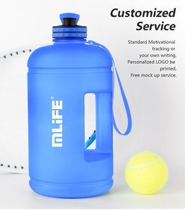 ขวดน้ำ <span class=keywords><strong>Mlife</strong></span> 2.2 ลิตร ผลิตจากพลาสติก PETG เกรดสำหรับอาหาร ปลอดภัยสำหรับดื่มโดยตรง เหมาะสำหรับเล่นกีฬา กิจกรรมกลางแจ้ง ฟิตเนส สำหรับผู้ใหญ่ ใช้สำหรับตั้งแคมป์และออกกำลังกาย - Product Image 6