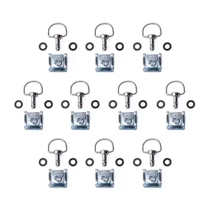 C loại xe máy fairing nhanh chóng phát hành Fastener 14mm 17mm 19mm thép Fastener với D-Ring Clip - Product Image 1