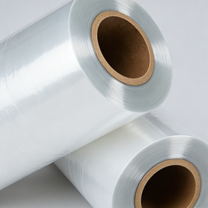 Rollo de Película Retráctil PETG de Alta Claridad, Rollo Ancho de hasta 4000 mm, Ideal para la Conversión de Fundas de Bebidas - Product Image 1