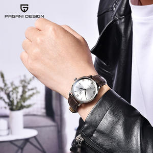 Мужские механические часы с сапфировым стеклом, 100 м - Product Image 5