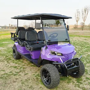 2022 Club Golf Car China Manufacture Golf Cart 6 Seat Sightseeing Scooter Electric Golf Car