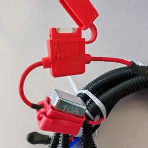 Disjoncteur manuel à récupération automatique avec protection contre les surintensités, faisceau de câblage à isolation PTFE/PBT pour yachts, motos et ordinateurs - Product Image 5