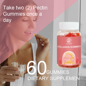 Compléments de collagène hydrolysé en gommes à marque privée, gommes de collagène à la biotine et à la vitamine C, gommes de <span class=keywords><strong>peptides</strong></span> de collagène - Product Image 6