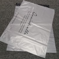 Impression personnalisée pour sacs, 2,5 mil, noir, imperméable, résistant aux déchirures, écologique, recyclable, avec impression offset/sérigraphie