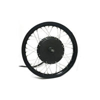 Kit de Conversión Completo para Bicicleta Eléctrica de 72V 10000W con Pantalla a Color UKC1 para Bicicleta de Montaña y Motocicleta Todoterreno