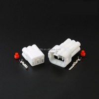 Sensor de oxígeno para automóvil, enchufe impermeable para motocicleta, conector macho y hembra de 6 orificios, 6189-6171/6180-6181