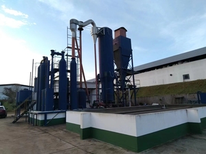 Centrale électrique de gazéification de balle de riz de biomasse de 2.4MW/production d'énergie de gazéificateur de biomasse - Product Image 3